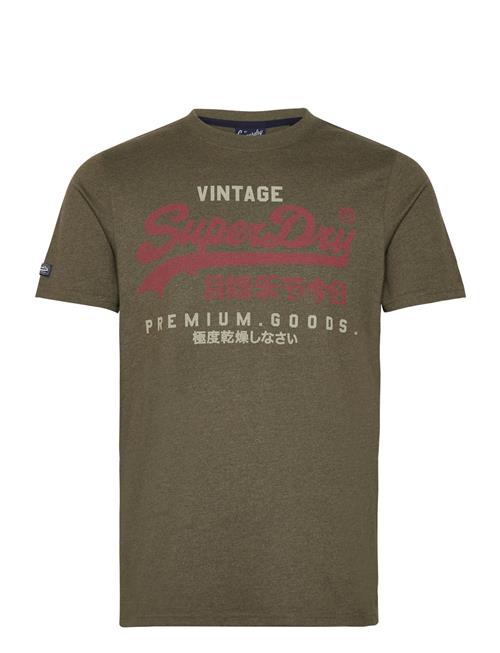 Vl Premium Goods Graphic Tee Superdry Green