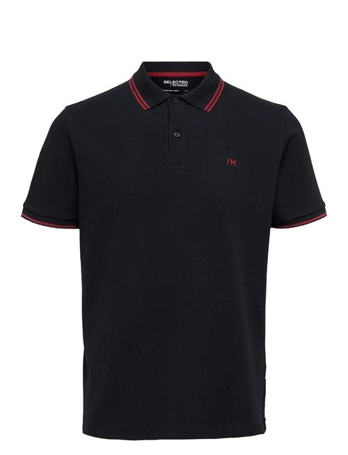Slhdante Sport Ss Polo Selected Black