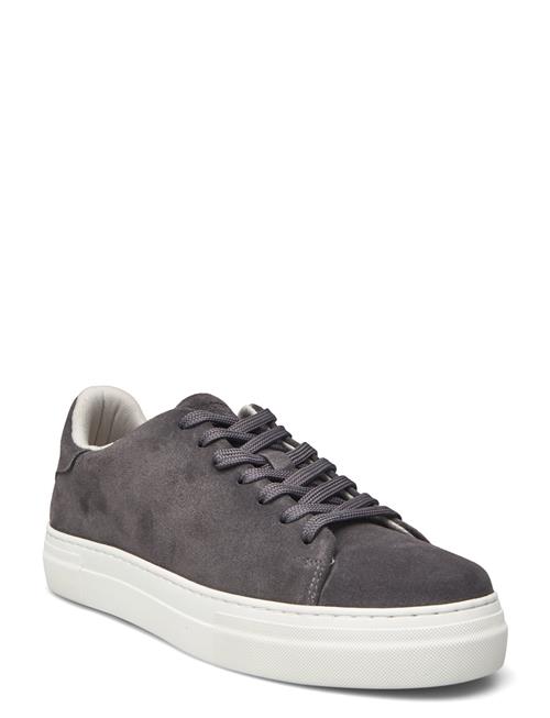Slhdavid Chunky Suede Sneaker Noos Selected Grey