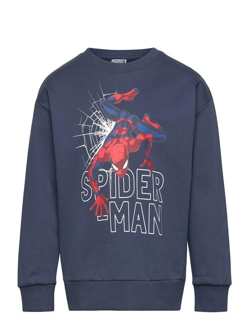 Spider-Man Sweatshirt Lindex Navy