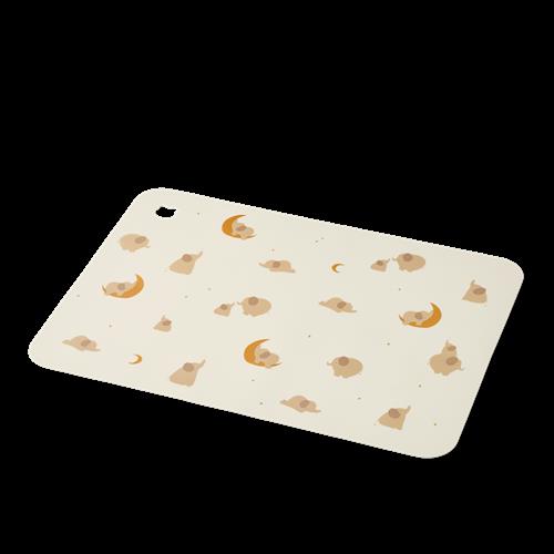 Liewood Jude Trykt Dækkeserviet Creme De La Creme  Creme De La Creme One Size  Creme  One Size  Unisex