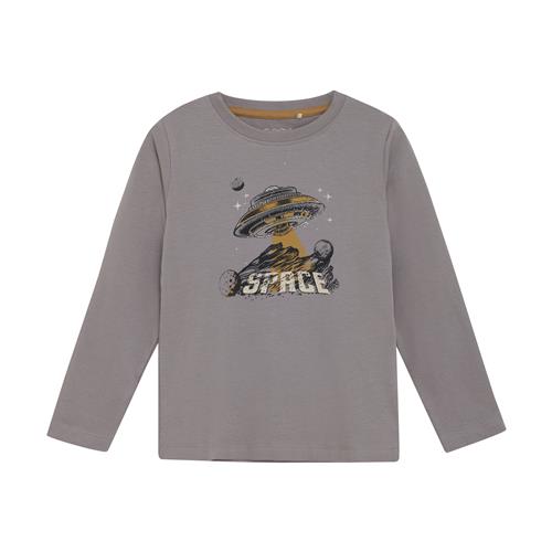 Minymo Langærmet T-shirt Cloudburst  128 cm    128 cm  mand