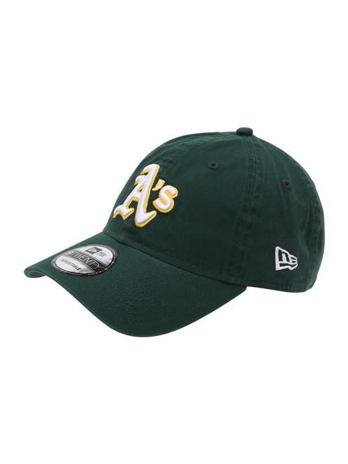 NEW ERA Hætte 'MLB CORE CLASSIC 2 0'  gul / mørkegrøn / hvid