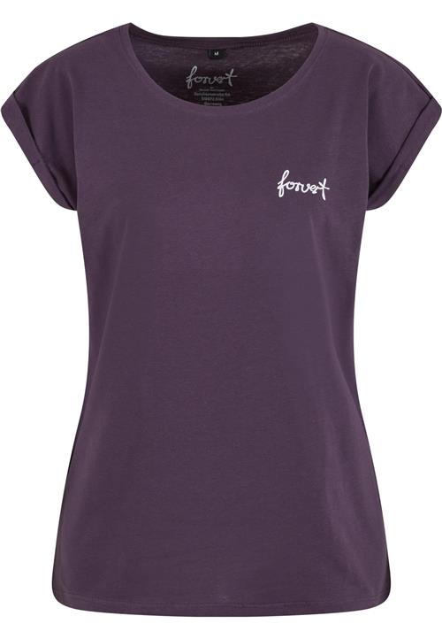 Forvert Shirts 'Santa Maria'  brombær / hvid