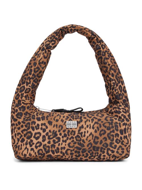 Tommy Jeans Skuldertaske  brun / sort / sølv