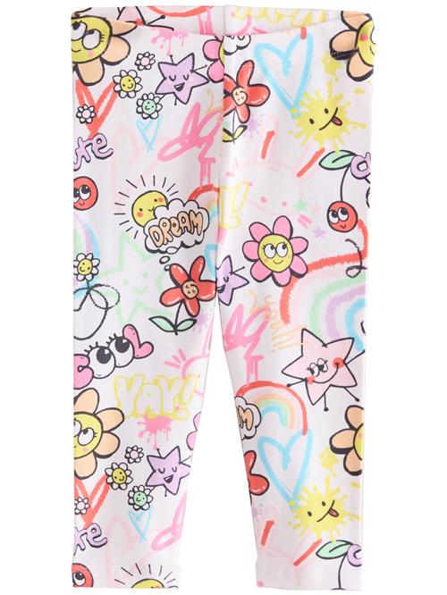 Se Next Leggings  blå / pink / rød / hvid ved About You