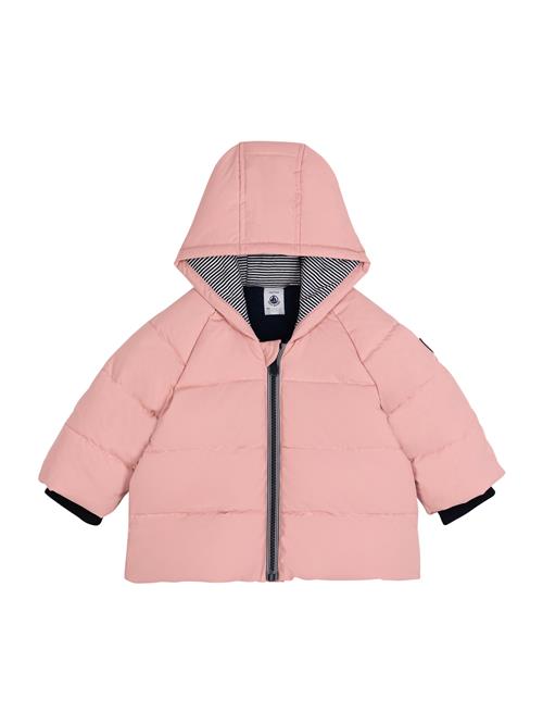 PETIT BATEAU Overgangsjakke 'DOUDOUNE'  lyserød / sort