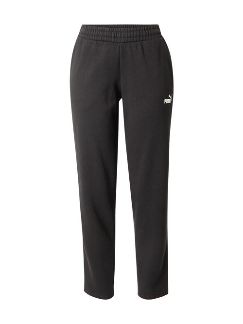 PUMA Sportsbukser 'ESS'  sort / hvid