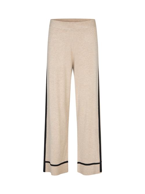 Masai Bukser 'Pexilon'  lysebeige / sort