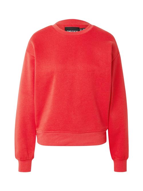 PIECES Sweatshirt 'PCCHILLI'  rød