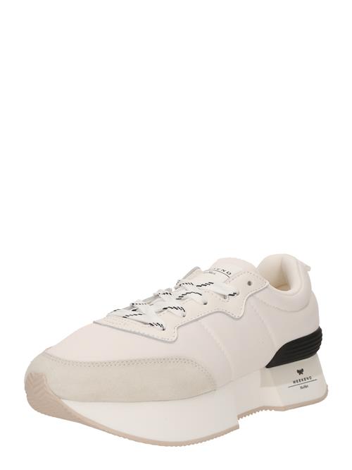 Weekend Max Mara Sneaker low 'ZAMBRA'  beige / uldhvid