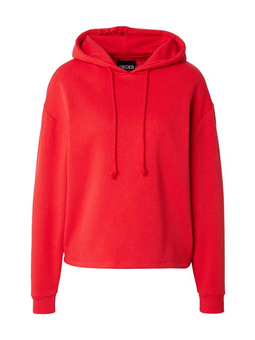 PIECES Sweatshirt 'PCCHILLI'  knaldrød
