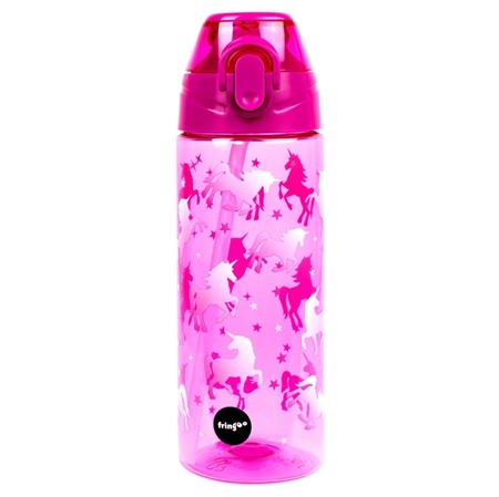 Se FRINGOO Drikkedunk Unicorn Pink hos SmartKidz