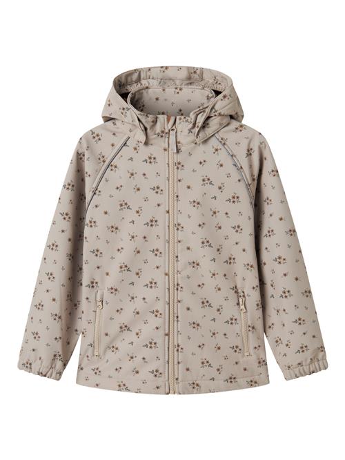 NAME IT Softshell Jakke Alfa Pure Cashmere Bouquet