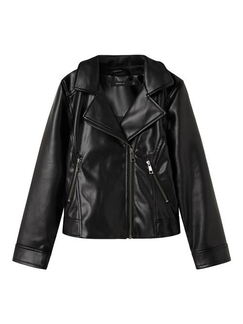 NAME IT Pu Læder Jakke Madina Black