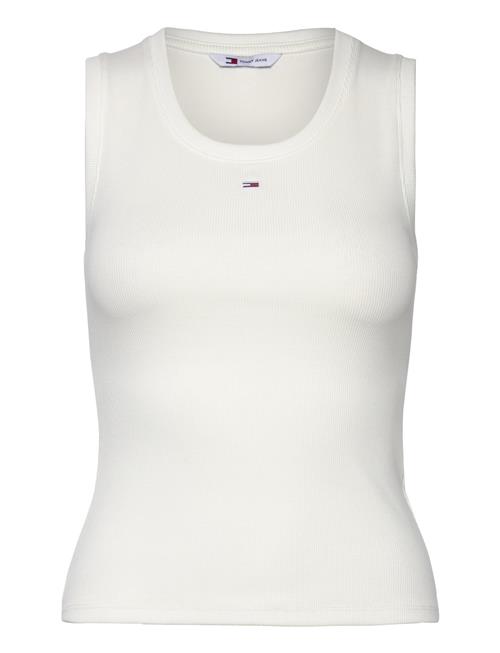 Tjw Essential Rib Tank Ext Tommy Jeans Cream