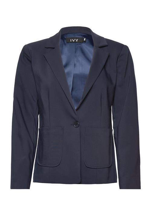 Se Ivy-Alice Essential Blazer IVY Copenhagen Blue ved Booztlet