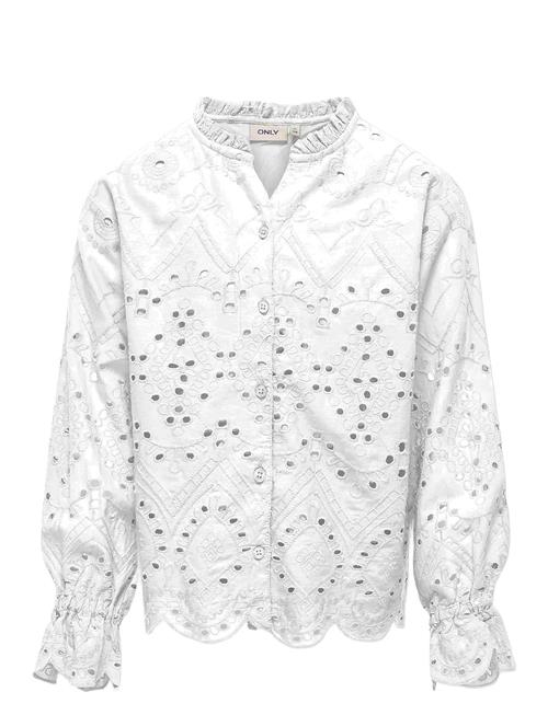 Kogcleo Life L/S Emb Shirt Wvn Kids Only White