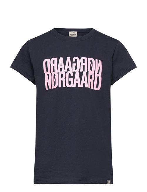 Single Organic Tuvina Tee Mads Nørgaard Navy
