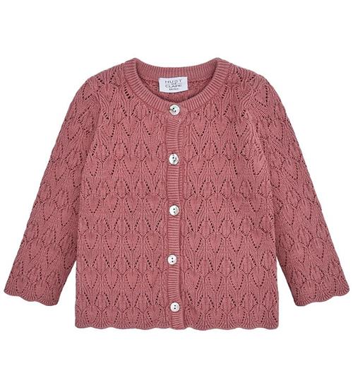 Hust and Claire Cardigan - Strik - Cilja Pointelle - Dry Rose