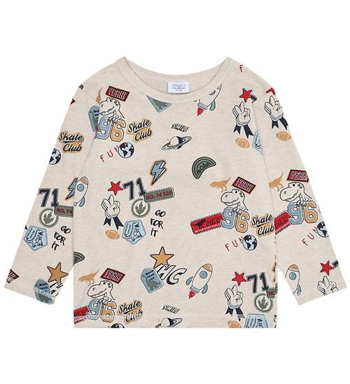 Hust and Claire Bluse - Anton Badges - Wheat Melange