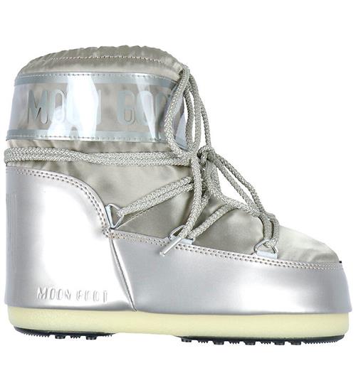 Moon Boot Vinterstøvler - Icon Low Glance - Platinum