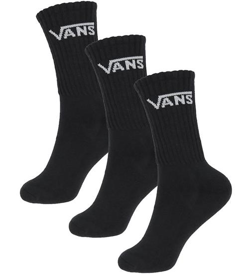 Vans Strømper - 3-pak - Sort m. Hvid