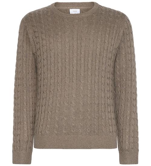Grunt Bluse - Strik - GrTue - Nature Melange
