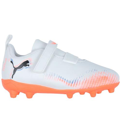 Puma Fodboldstøvler - Future 8 Play V FG/AG RB Jr - White/Puma B