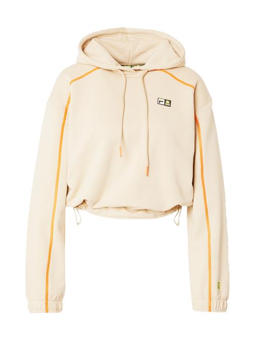FILA Sportsweatshirt 'C64'  lysebeige / orange / sort / hvid