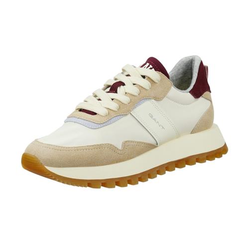 GANT Sneaker low 'Caffay'  beige / bordeaux / hvid