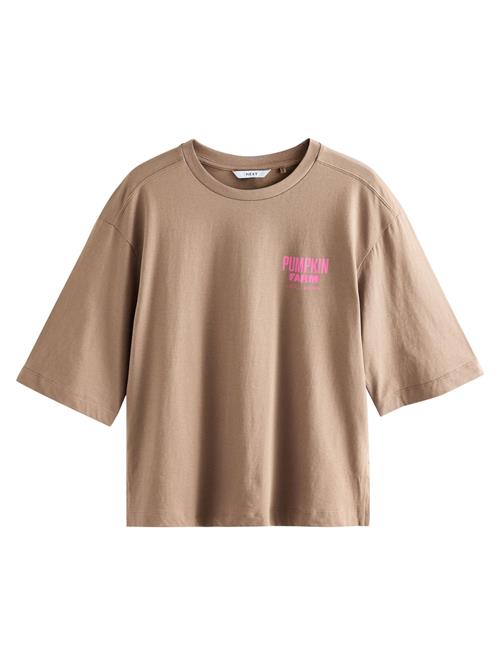 Next Shirts  lysebrun / gul / pink