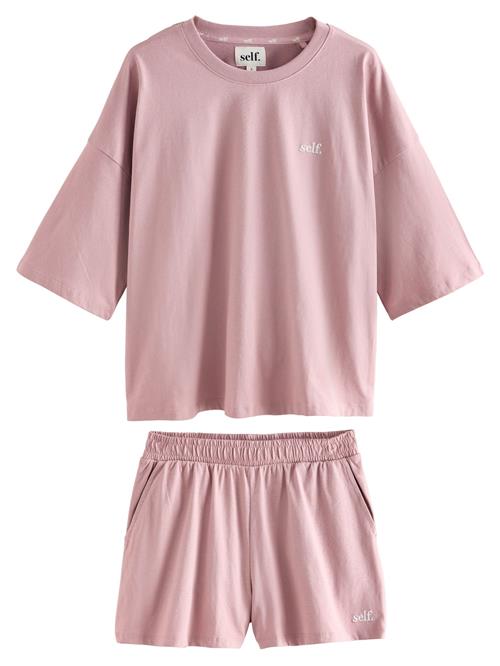 Next Pyjamas  gammelrosa / hvid