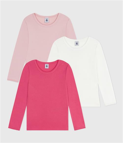 PETIT BATEAU Bluser & t-shirts  pink / lyserød / hvid