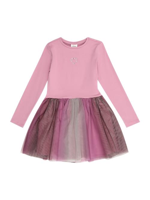 s.Oliver Kjole  grå / pitaya / lys pink