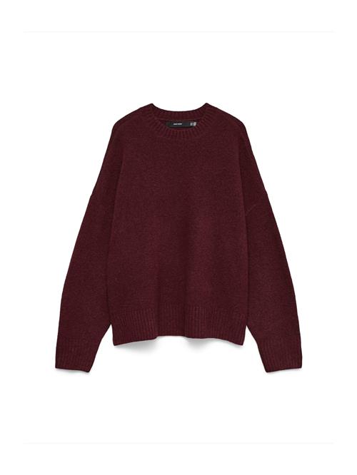 VERO MODA Pullover 'VMBoom'  vinrød