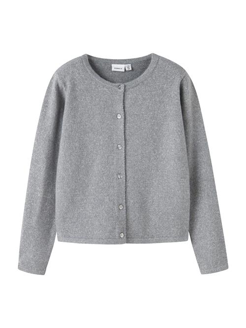 NAME IT Cardigan 'NKFSALUNA'  grå-meleret