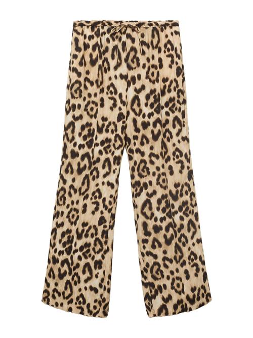 MANGO Bukser 'BERNIE'  beige / sort