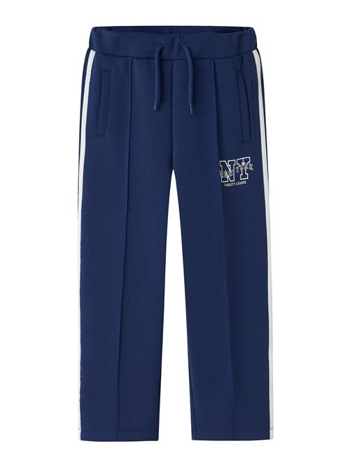 NAME IT Bukser 'NKFNAPES'  navy / hvid