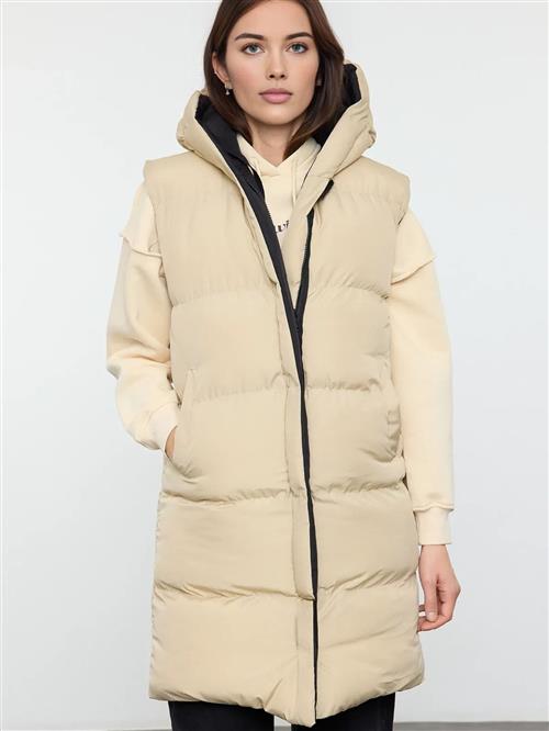 Trendyol Vest  beige / sort