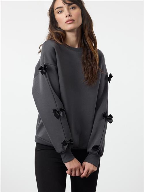 Trendyol Sweatshirt  antracit / sort