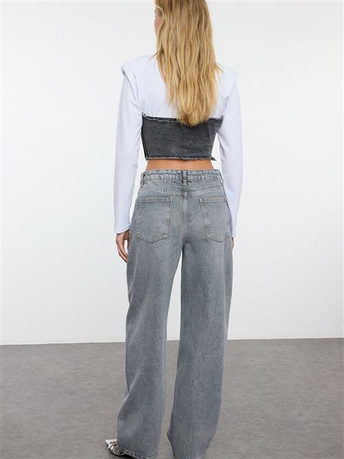Trendyol Jeans  grey denim