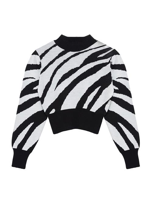 Trendyol Pullover  sort / offwhite