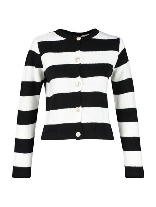 Trendyol Cardigan  ecru / sort