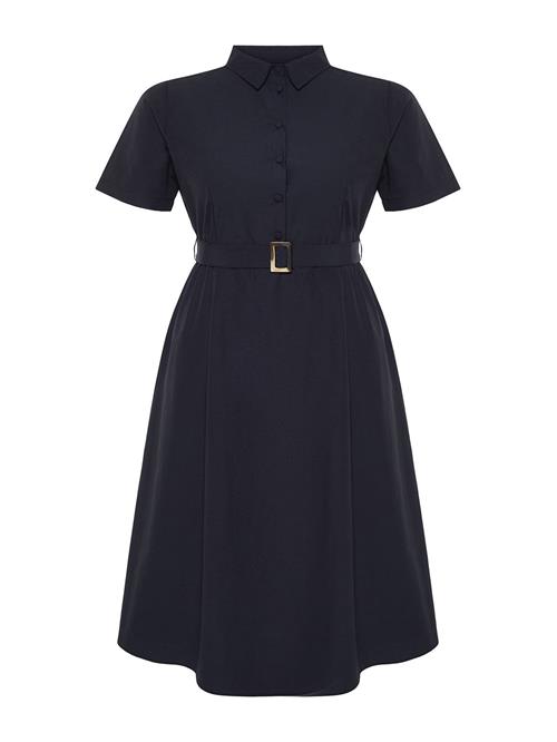 Trendyol Curve Blusekjole  navy