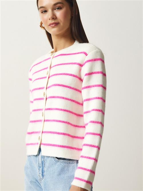 Happiness Istanbul Cardigan  creme / pink