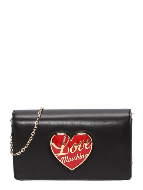 Love Moschino Skuldertaske  guld / rød / sort