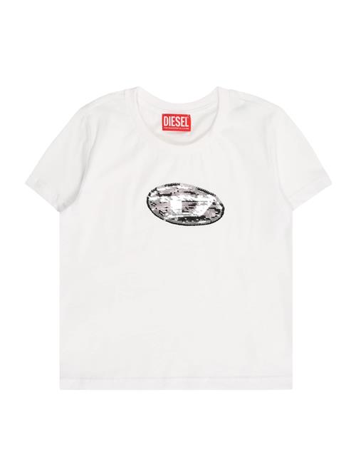 DIESEL Bluser & t-shirts  sort / sølv / hvid