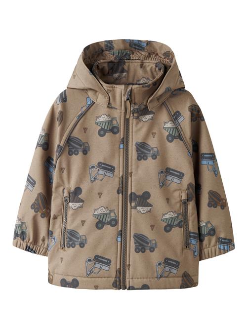 Se NAME IT Softshell Jakke Alfa08 Silver Mink Truck hos SmartKidz