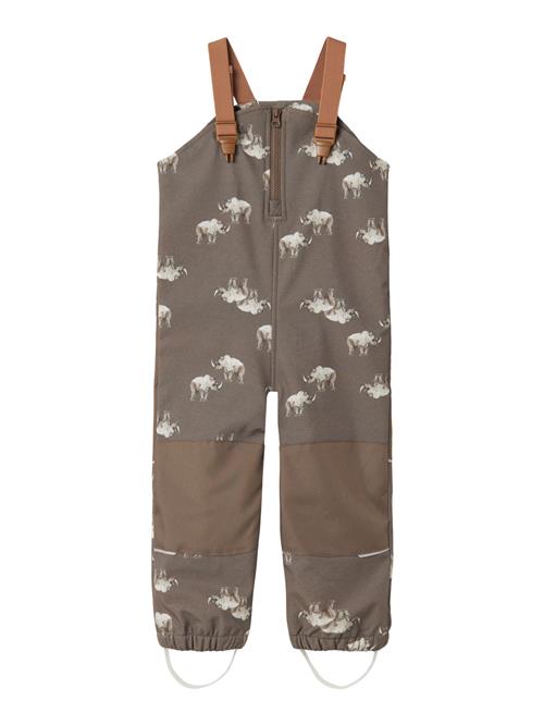 NAME IT Softshell Bukser Alfa08 Morel Rhino